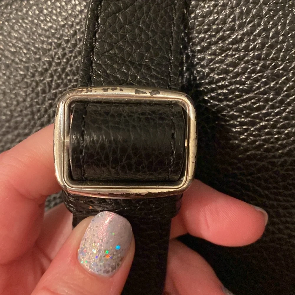 LIKE NEW🌟 Brighton Pretty Tough Royce Organizer black studded crossbody - Picture 10 of 10